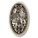 Divine Couple, Oval